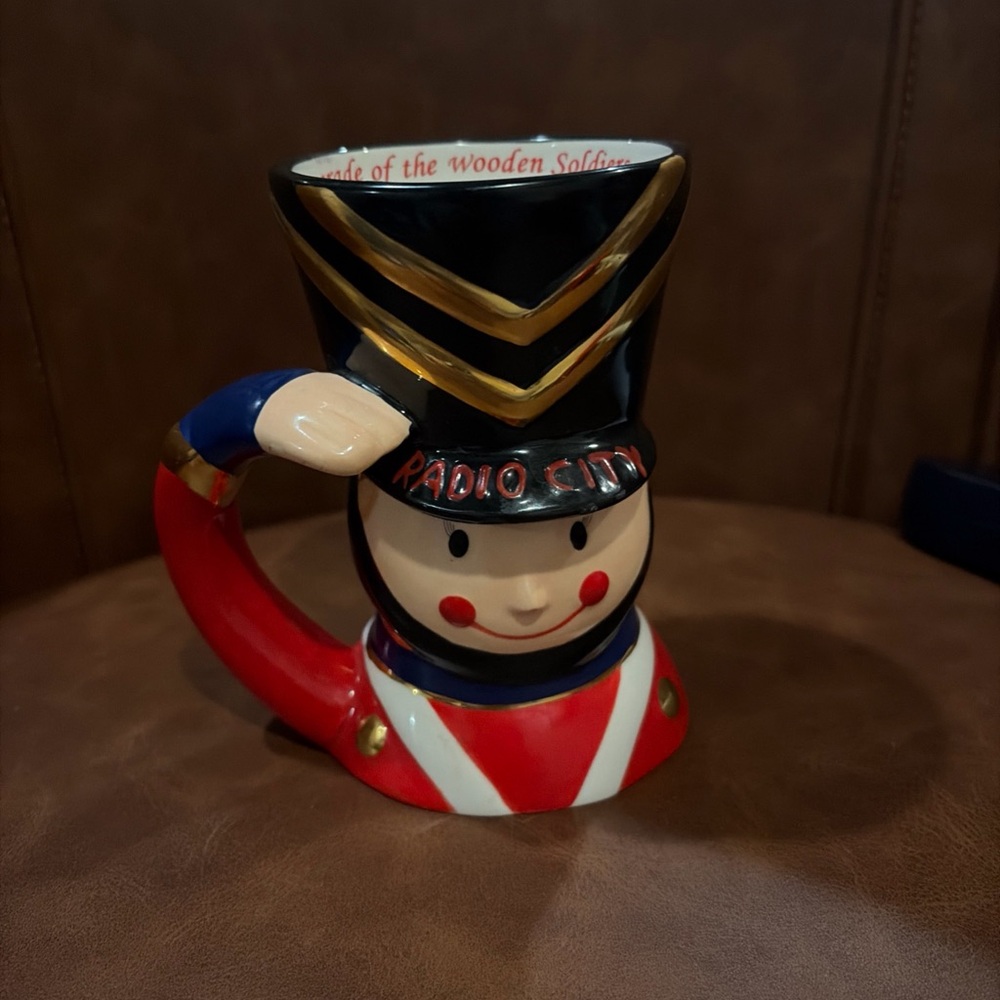 Rockettes Wooden Soldier Collectible 3D Mug Radio City Christmas Spectacular